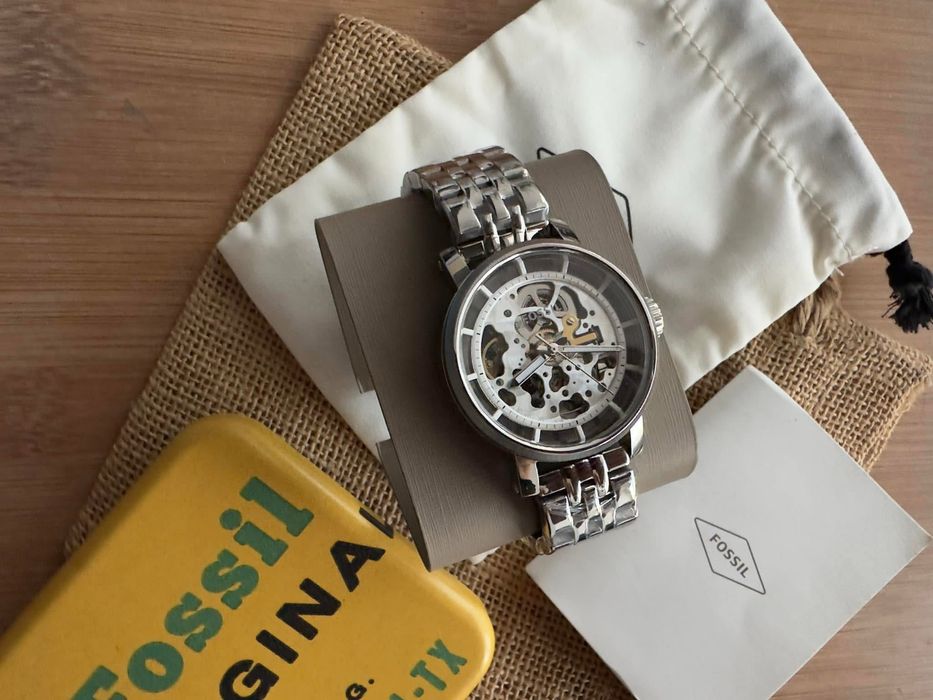 Ceas Fossil de dama Boyfriend nou ME3067 silver automatic