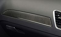 Ornament fibra carbon trim / bandou bord pasager - Audi A4 (B8), A5
