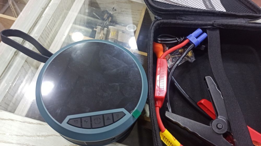 Power bank va nasos 2v1  avtomobil uchun