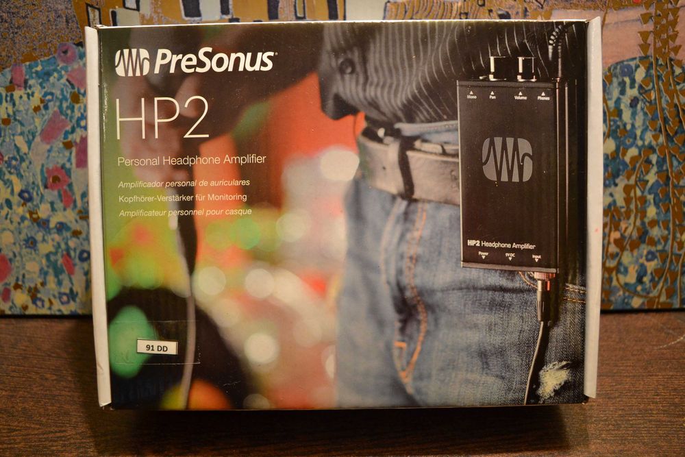 Presonus HP2 amplificator casti stereo,pentru inregistrari mobile.