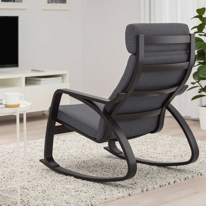 Люлеещ се стол (кресло) POANG, IKEA, Нов