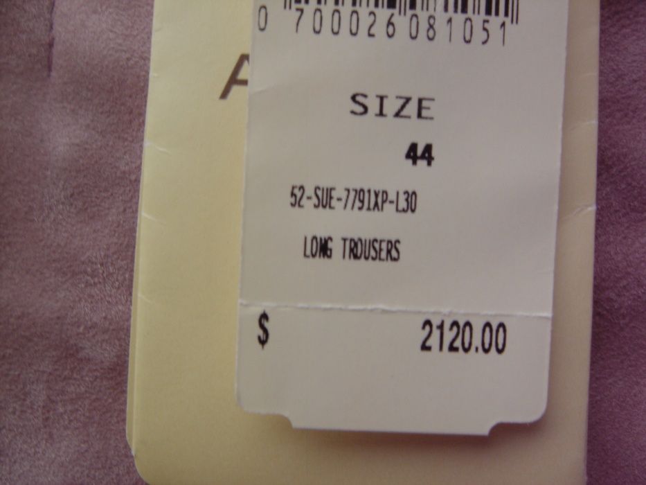 Pantaloni piele, Zegna, Agnona, femei, dame, masura 44