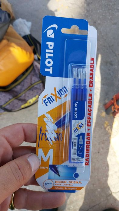 Pixuri pilot albastru mine 07, mine 3=10 lei