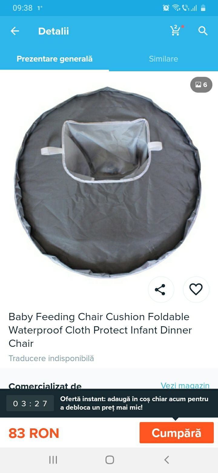 Protectie scaun bebe