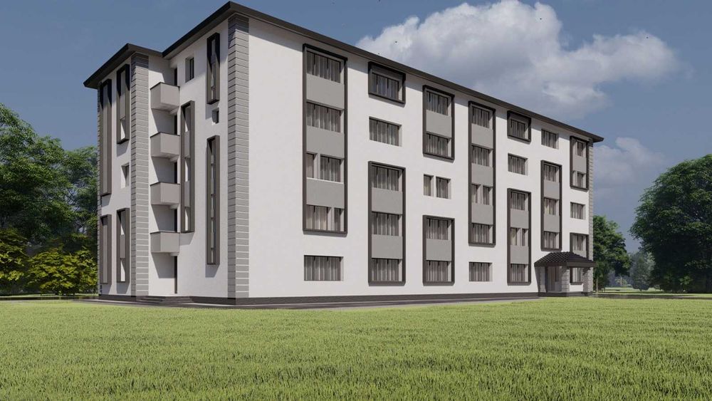 Bloc cu 5 etaje si 3500mp construiti