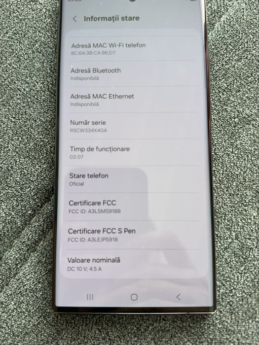 Vand Samsung S23 Ultra/256GB