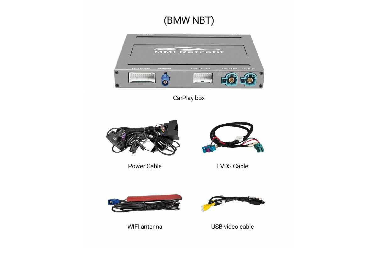 BMW I3  I01  2013/2016 NBT System Apple Carplay Android Auto MMI BOX