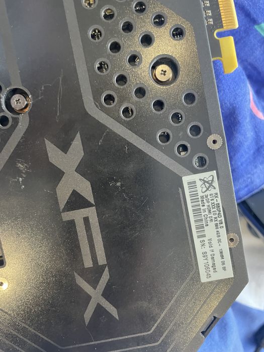 XFX Radeon RX 580 GTS 8GB XXX Edition