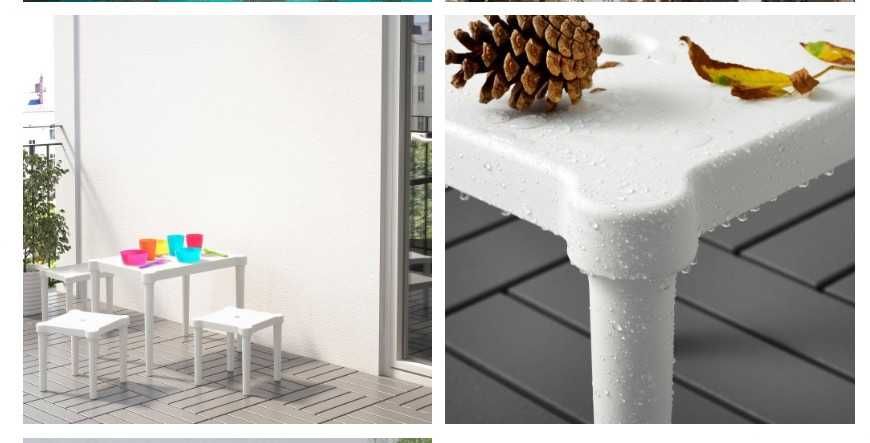 IKEA UTTER детска табуретка