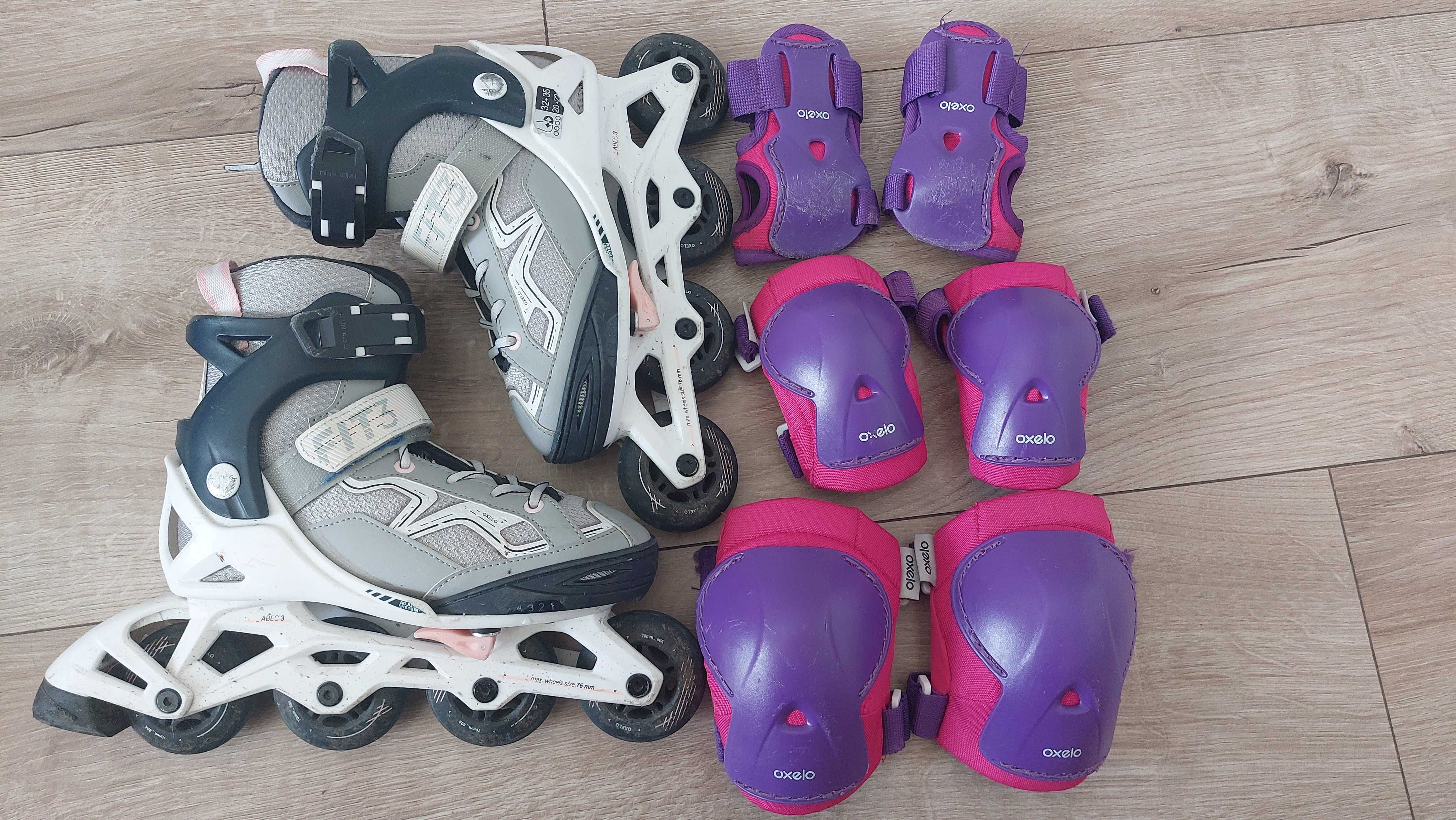Детски ролери OXELO 32-35 + Подарък