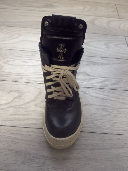 Rick Owens Chrome Hearts geobaskets