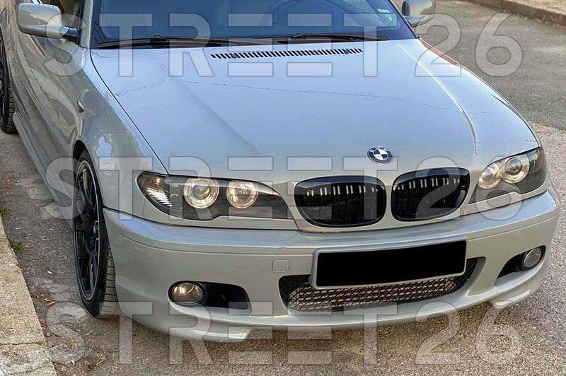 Grile Centrale BMW Seria 3 E46 Coupe Cabrio (2003-2005) Negru Lucios