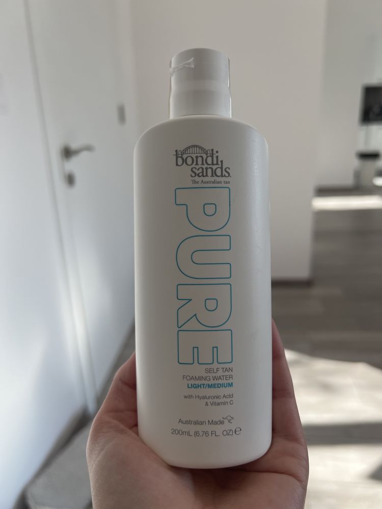 Bondi Sands Pure Self Tan Foaming Water Light/Medium 200 мл