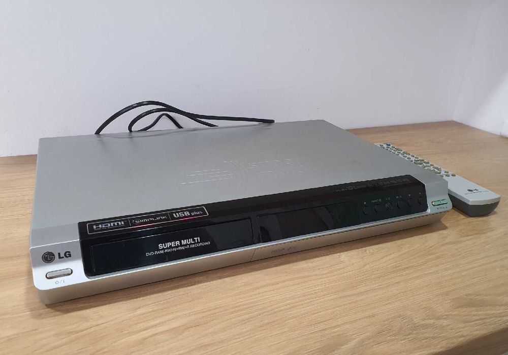 HDD/ DVD LG  recorder 160GB USB