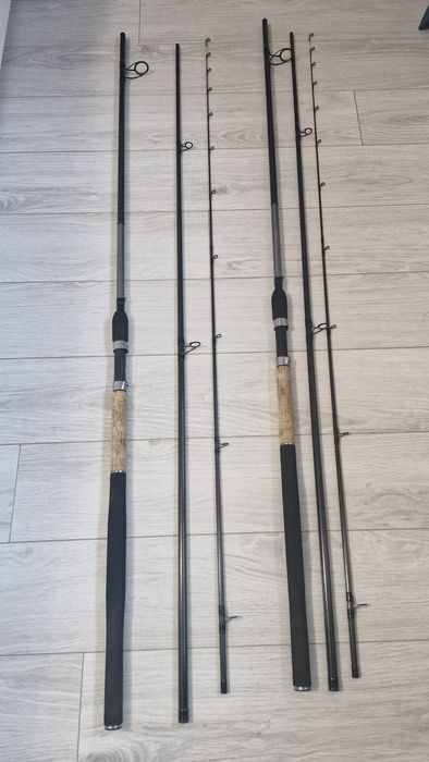 Vand 2 lansete daiwa n zone s distance feeder 3.9m 120g.