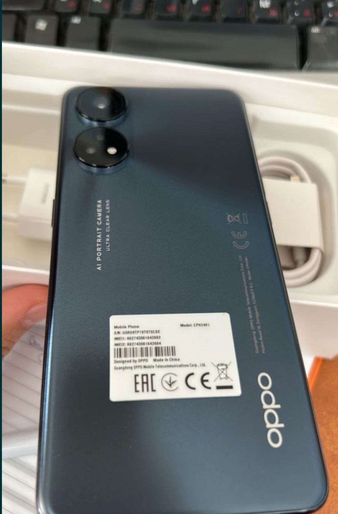 Oppo reno 8T 2023 почти новый