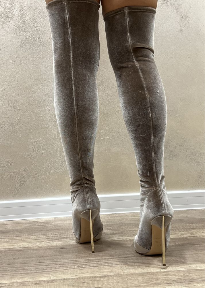 Ботуши на висок ток Casadei Blade