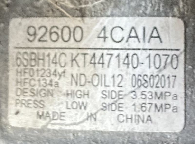 Nissan X-trail t32 1.6 dci 2016 година Компресор Климатик