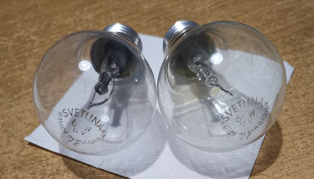 Крушки 6v, 12v, 24v, 36v