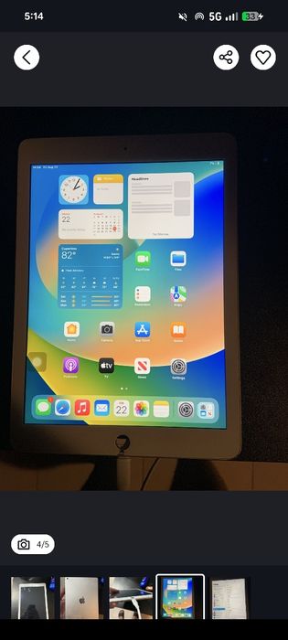 Vand Ipad gen 5 A1822 2017 URGENT!!