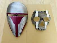Masca Ghost din Call of Duty Modern Warfare si Star Wars Darth Revan