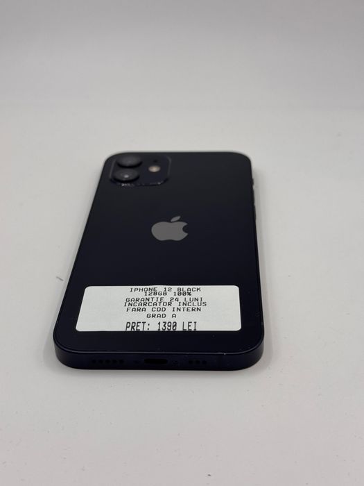 Magazin vinde iphone 12 128gb 100% Garantie 24 luni Grad A