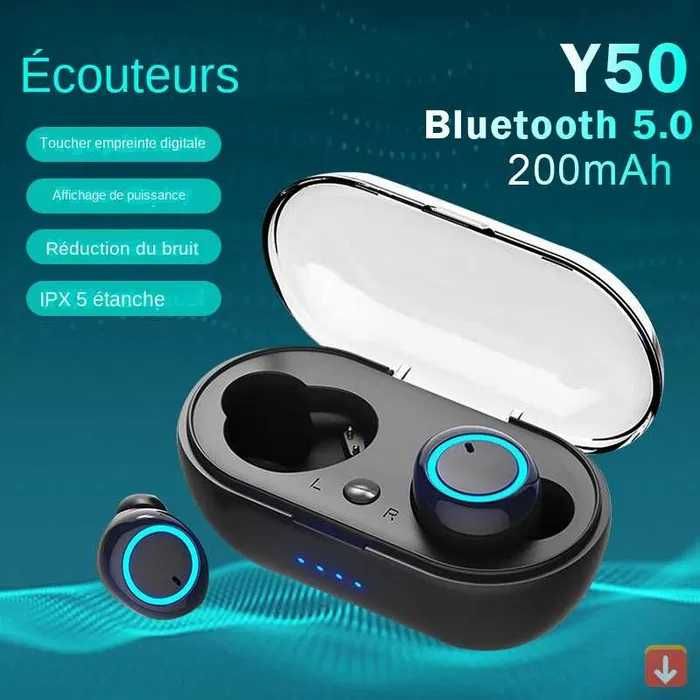 Casti Bluetooth MGN Electronics Y50 super BASS