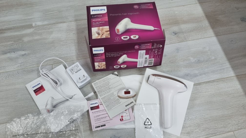 Nou!!!Epilator IPL Philips Lumea SC1998/00, 250.000 impulsuri, Senzor