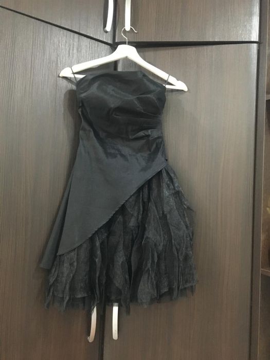 Продам или отдам напрокат вечернее платье чёрное