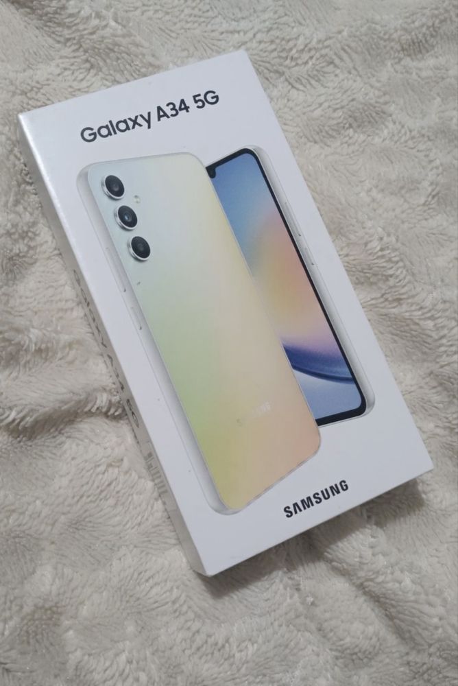 Samsung A34 в идеальном состоянии