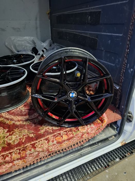 Jante aliaj 18 ---5×120 fac și schimb cu faruri  face lift  e60 Europa