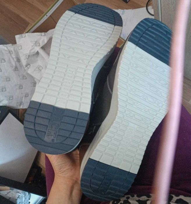 Ghete noi GORDON, originale pentru bărbați, din piele naturală m. 45