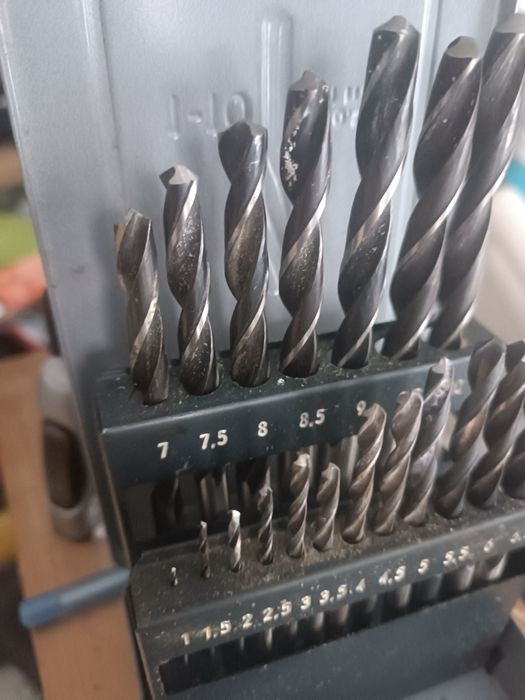 Burghie Set 20 buc precizie