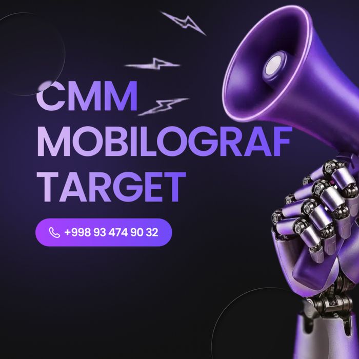Men-2 yillik tajribaga ega SMM, mobilograf va targetologman