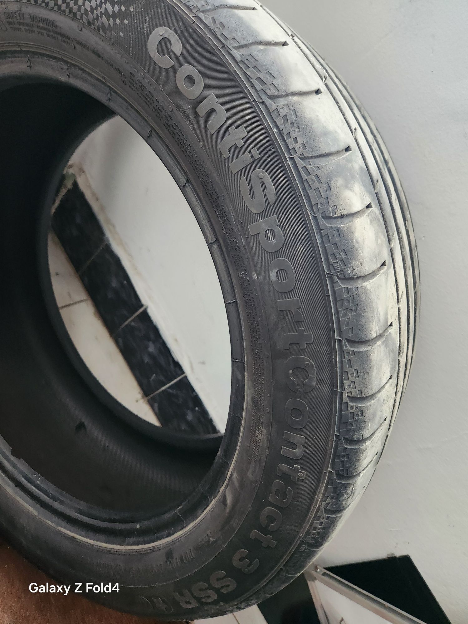 Vand 2 cauciucuri vară runflat ContiSportContaft 3 SSR 245/50/18