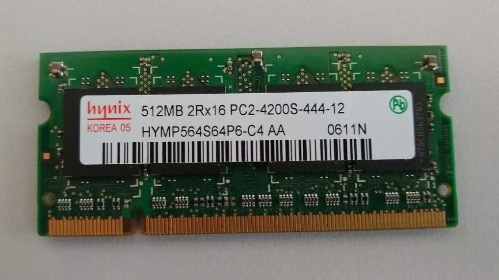 Memorie RAM 2X512MB-DDR2 și SDRAM Memory