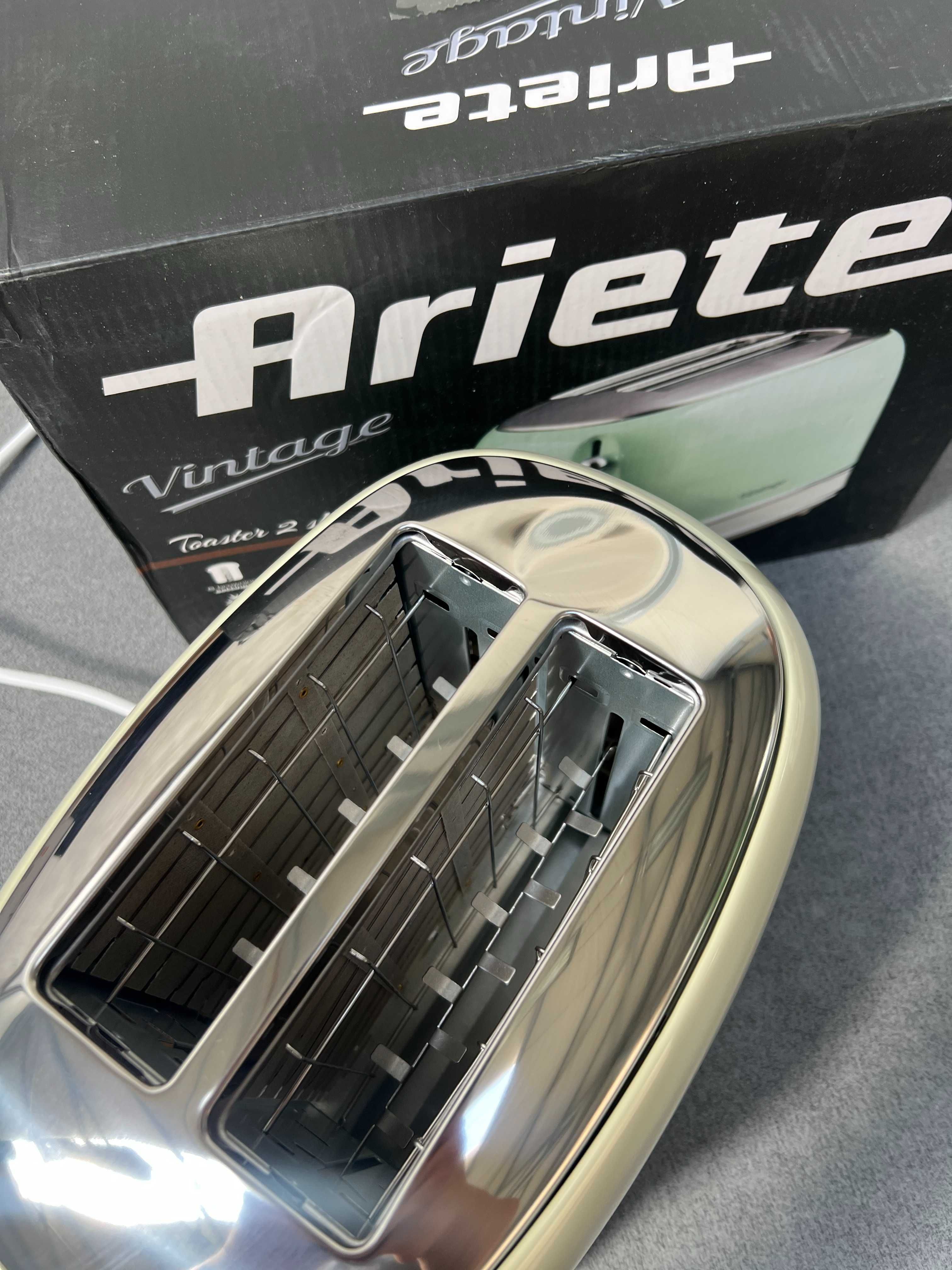 Тостер Ariete Retro 155 Beige, 810W