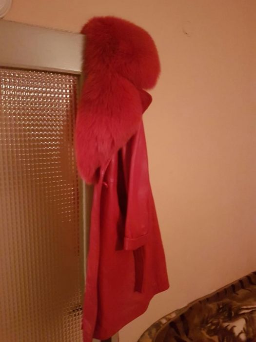 Дамско кожено яке естествена кожа(Via vespucci geneve collection)