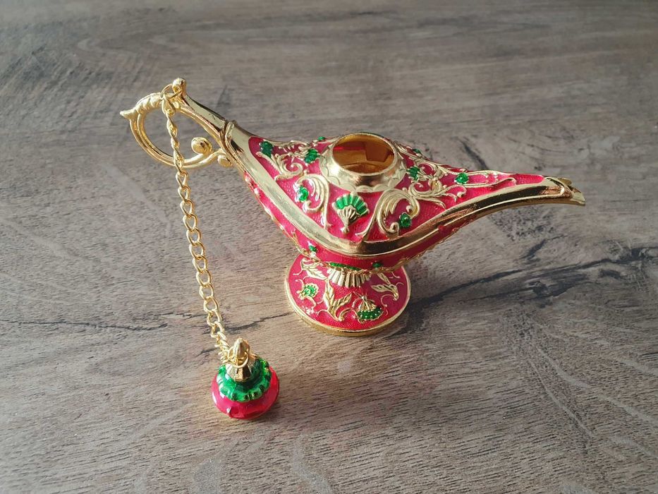 Lampa lui Aladdin din Dubai (rosu, mic) | Perfect pt cadou