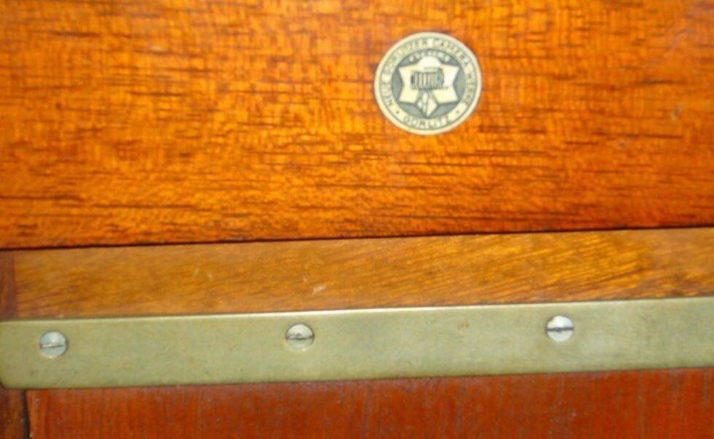 Stativ camera-foto antic din lemn.Neue Gorlitz