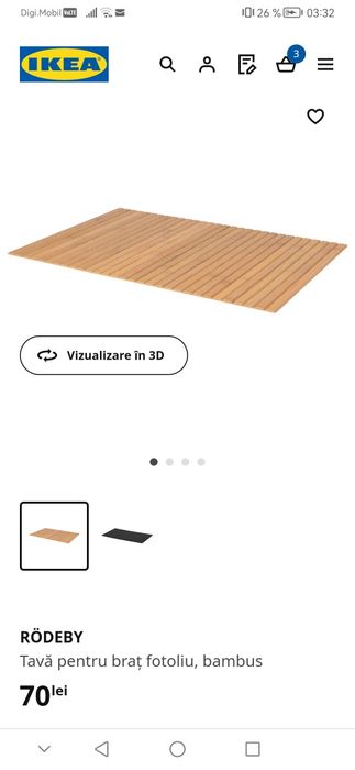 Tava ikea Rodeby riflaj