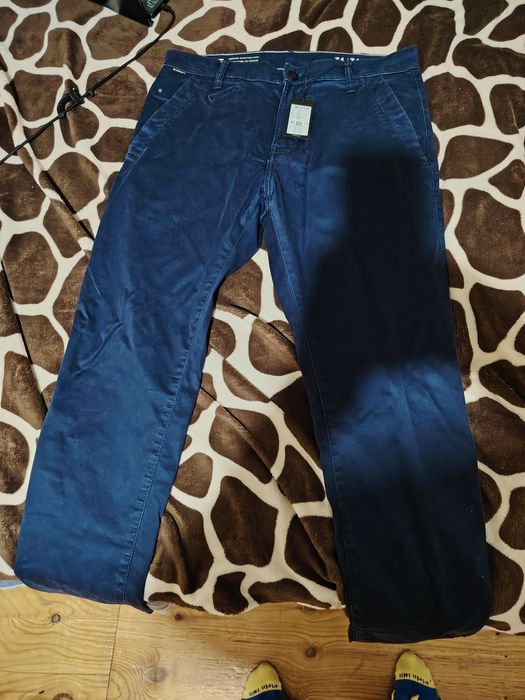 G-star tapered leg pants W34/L34/мъжки панталони тъмно сини