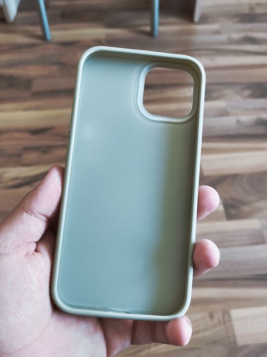 Husa iPhone 14 Verde + Gold Premium