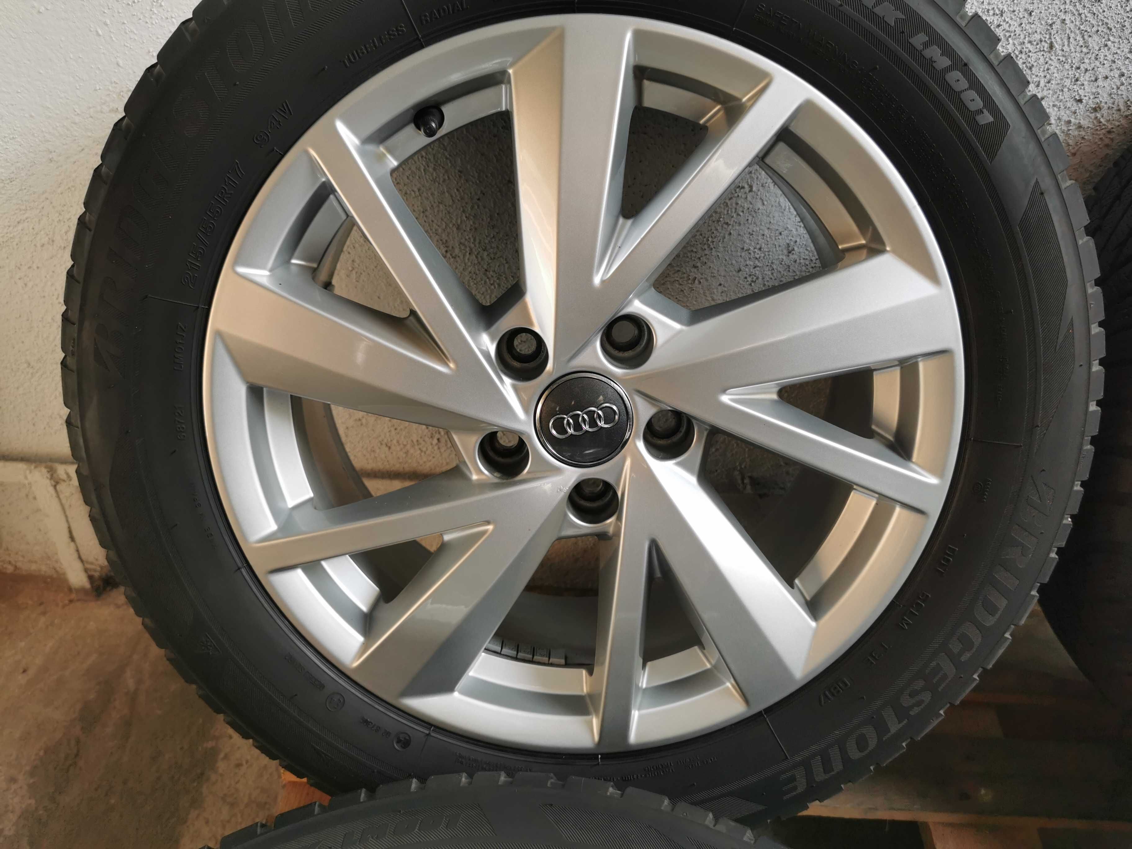 Jante originale Audi Q2 / Q3 R 17 cu anvelope de iarna