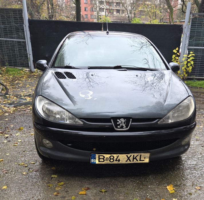 Peugeot 206, an fabricatie 2007, diesel, 193000 km reali, ITP valabil