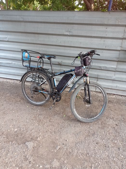 Электро велосипед взоослый в хорошем состоянии