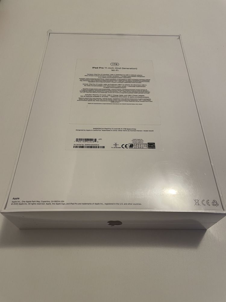 Tableta Apple iPad Pro 11-inch (2nd Generation) 1TB