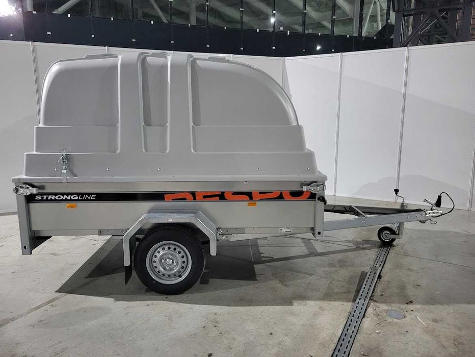 Remorca baculabila cu capac detasabil Respo MMA 750kg / 2.45mx1.50m