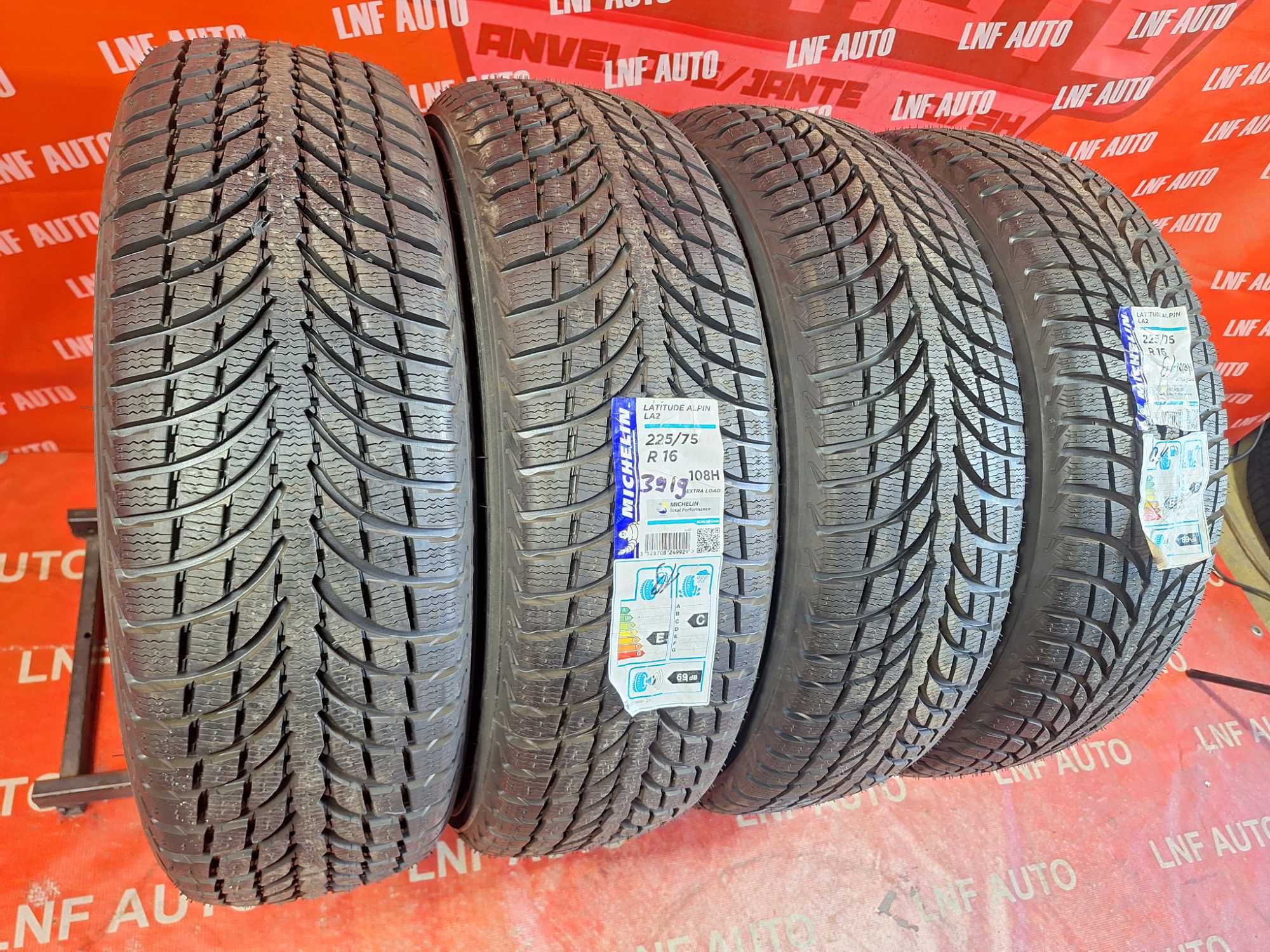 Anvelope de IARNA - 225/75/16 - Michelin - NOI - DOT 2019 !