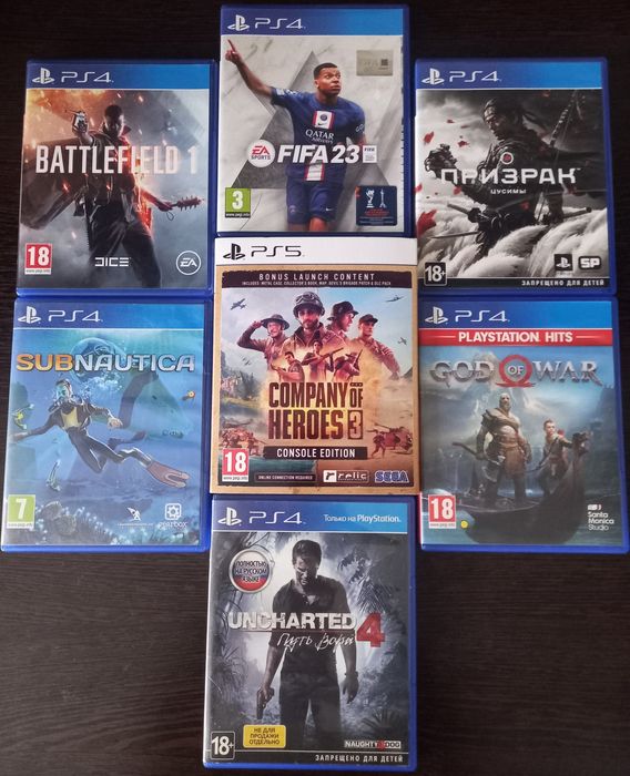Видеоигры для PlayStation 4-5